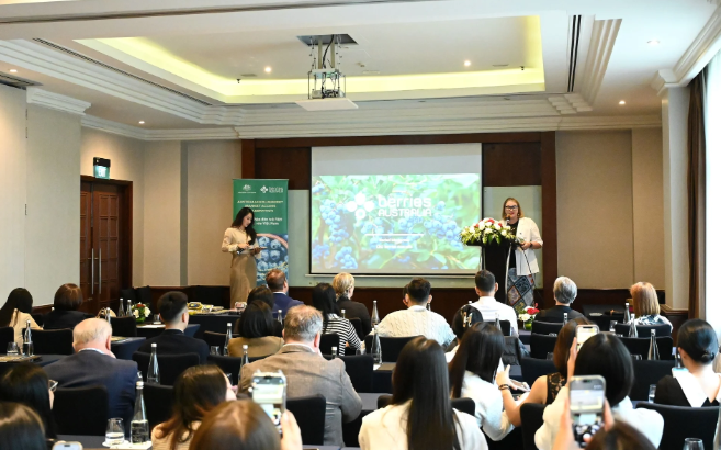 Australia officially opens blueberry exports to the Vietnamese market