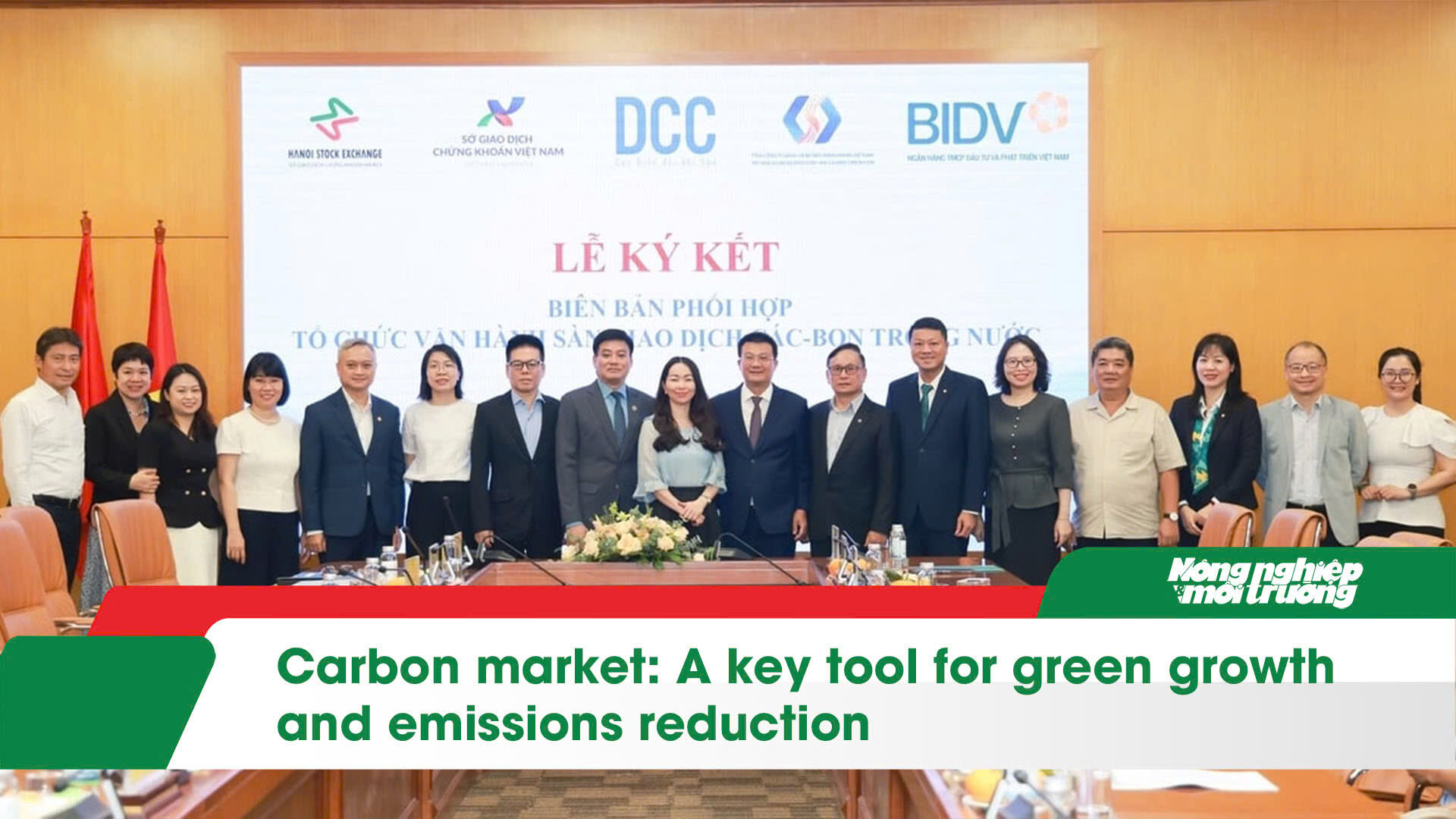 Carbon market: A key tool for green growth and emissions reduction
